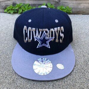 GEORGETOWN COLLECTION Dallas Cowboys Snapback Hat Men's Blue Adjustable Cap NFL‍